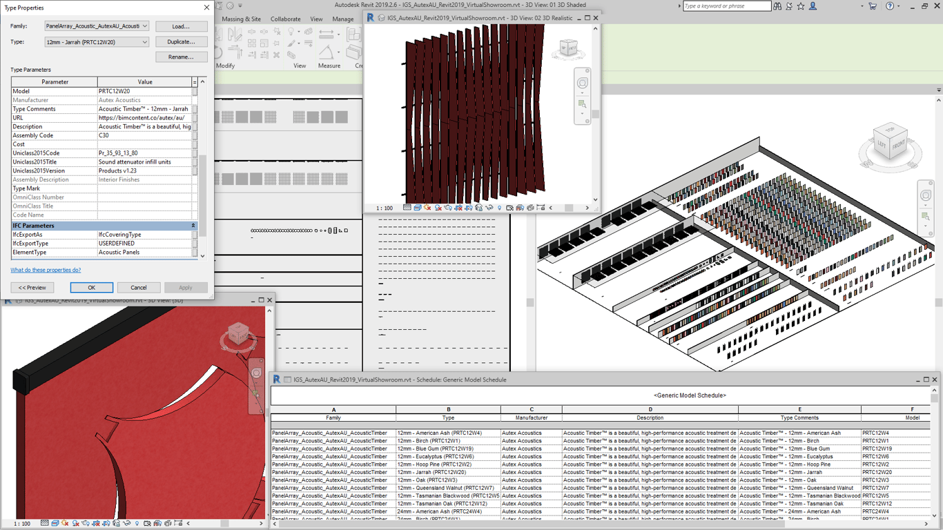 Autex Acoustics New Zealand Free Revit Content & BIM